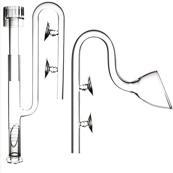 Spiral Type Skimmer Glass Lily Pipe Inflow and Outflow 17mm 16/22mm